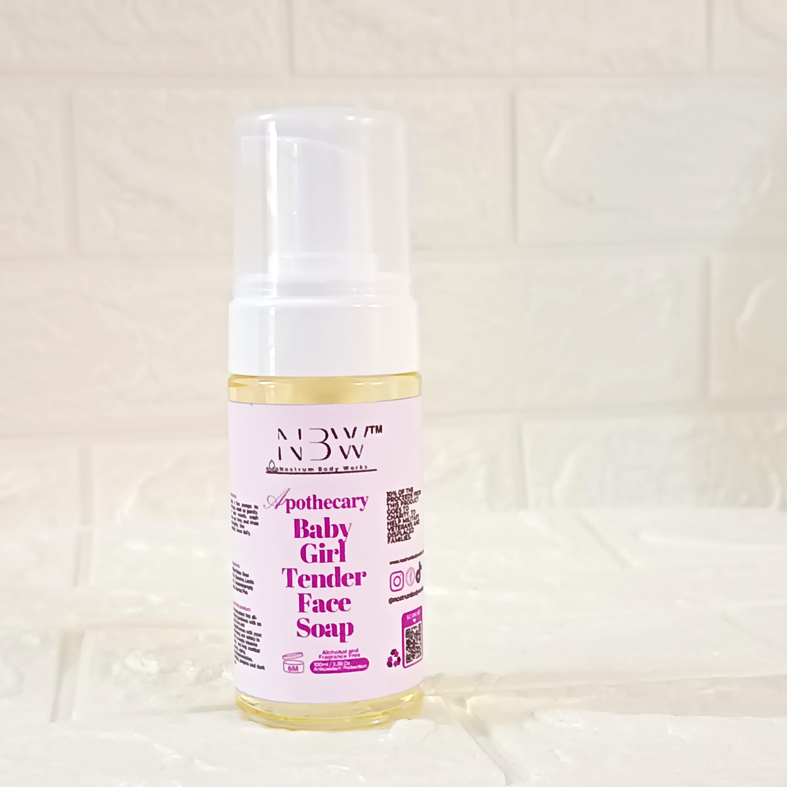 Baby Girl Face Soap